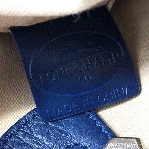 Longchamp Lm Cuir Lagoon Zipper Tote Shoulder Bag - Picture 6 of 13